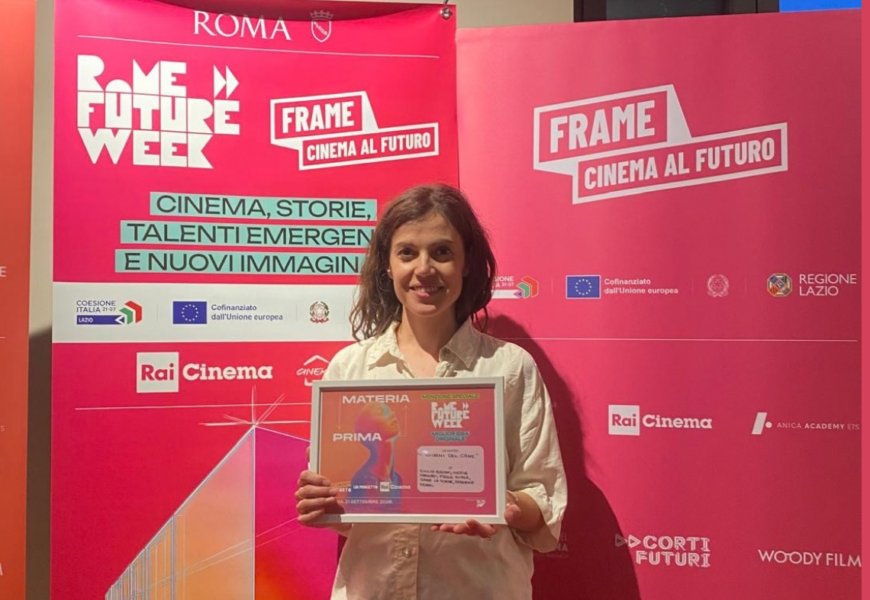 Frame future festival 2026 - Foto con Ramona Mismetti, docente alla Scuola di Cinema