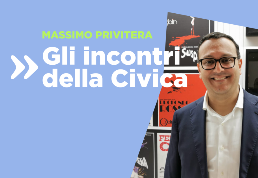 Incontri della civica con Massimo Privitera