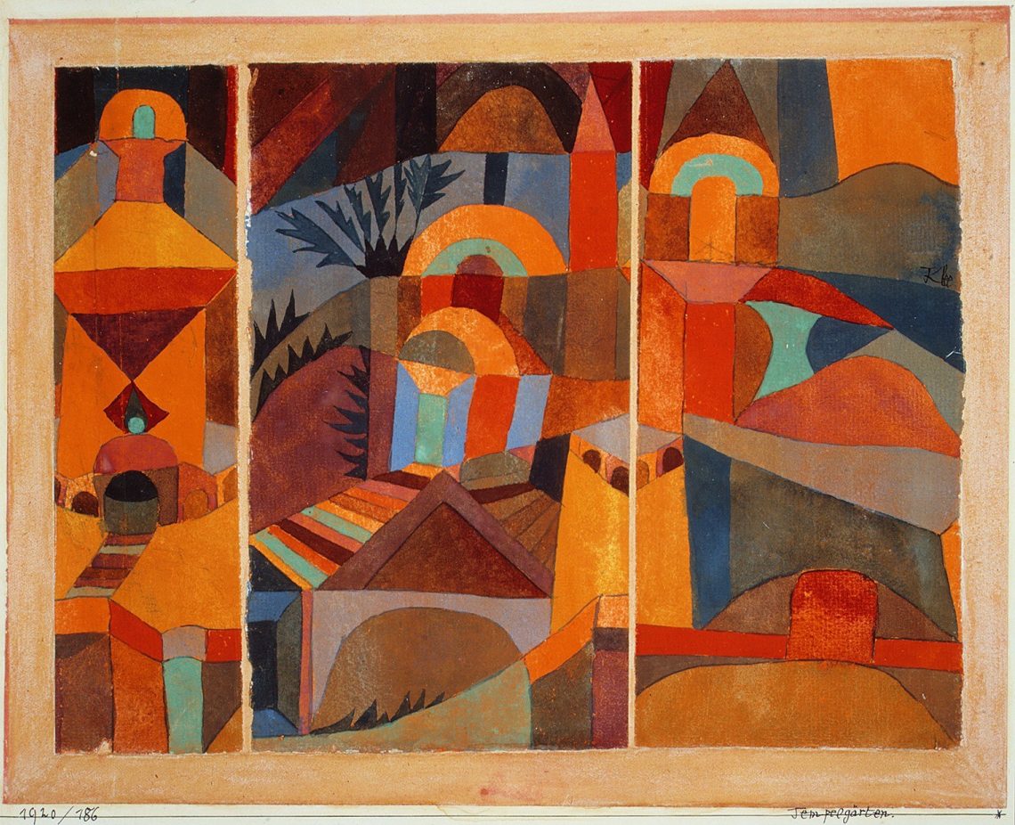 Paul Klee   Tempelgärten